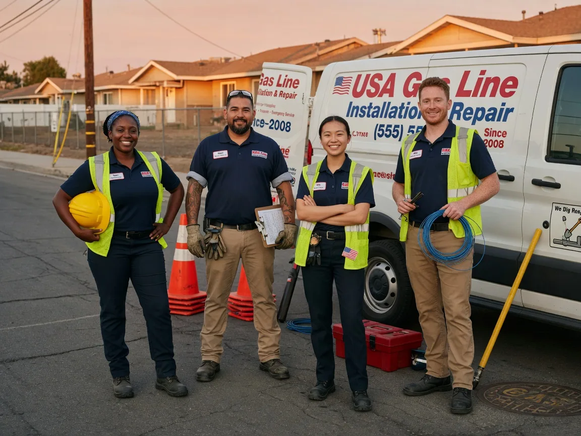 Gas Line Installation company in Roscoe, MN